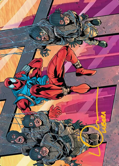 Scarlet Spider, Ben Reilly // Scarlet Spider, Ben Reilly from Marvel's Spider-Man Art Series