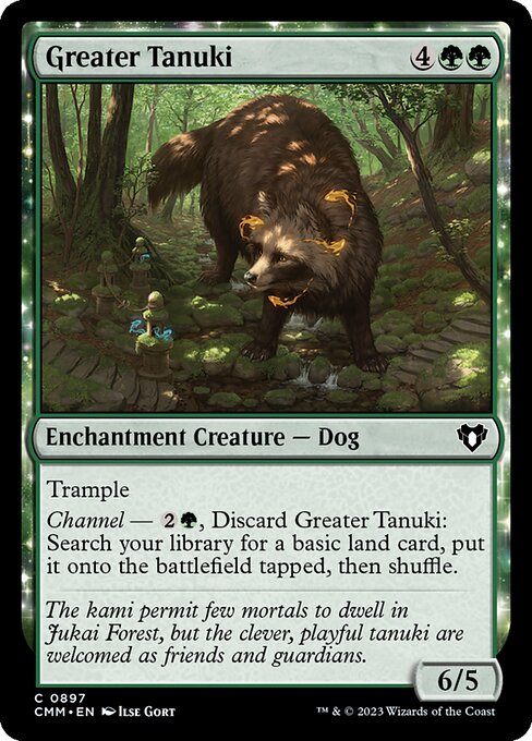 Greater Tanuki from Commander Masters