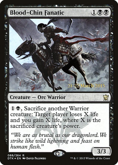 Blood-Chin Fanatic from Dragons of Tarkir Promos