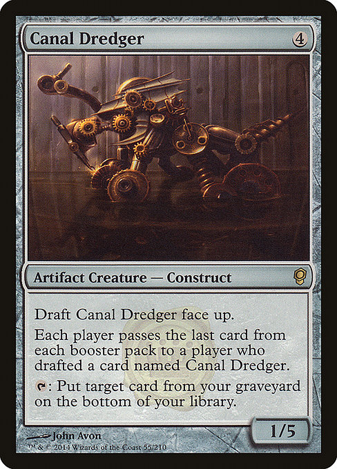 Canal Dredger highlighted card art