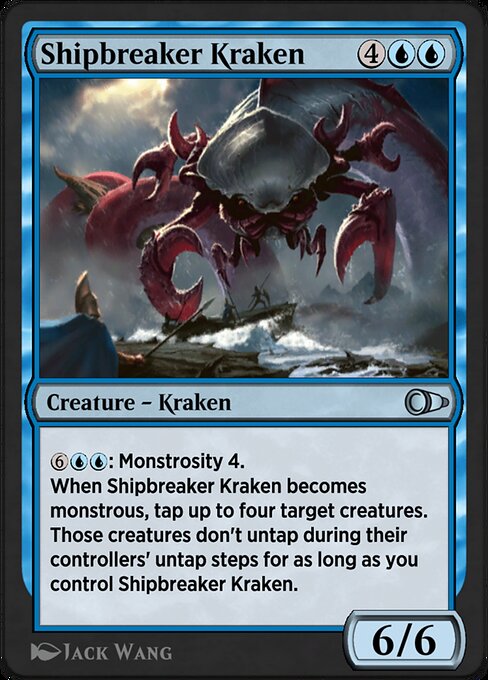 Shipbreaker Kraken highlighted card art