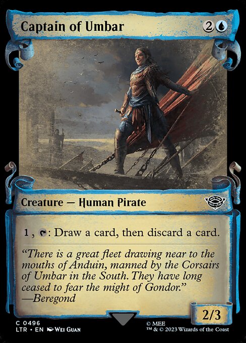 Captain of Umbar highlighted card art