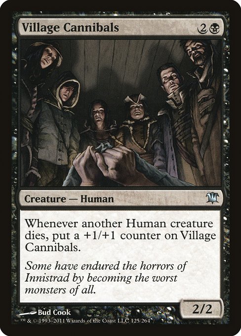 Village Cannibals highlighted card art