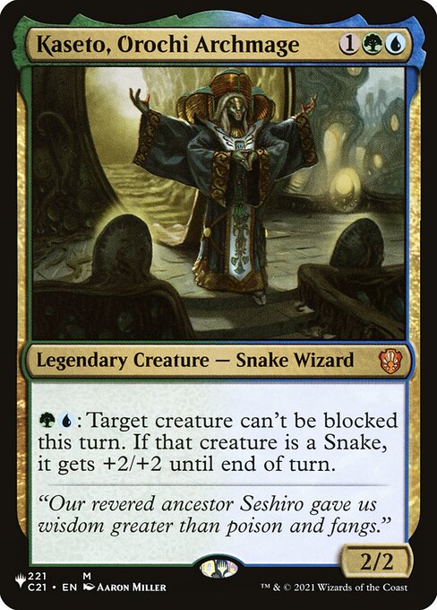 Kaseto, Orochi Archmage from The List