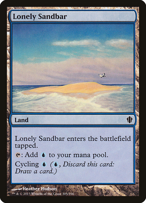 Lonely Sandbar from Commander 2013