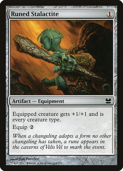Runed Stalactite from Modern Masters