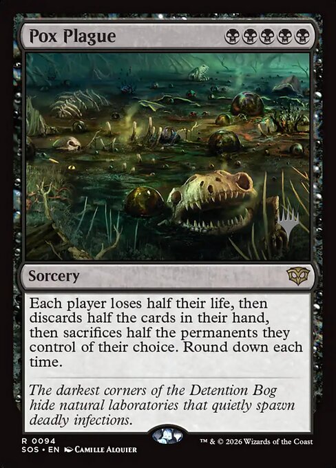 Pox Plague highlighted card art