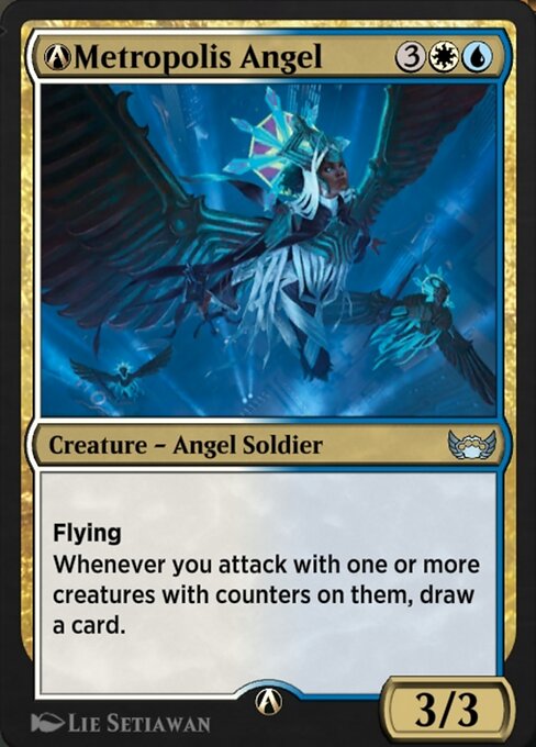 A-Metropolis Angel highlighted card art