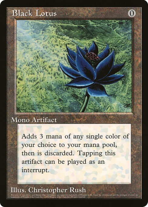Black Lotus from Oversized 90's Promos