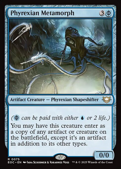 Phyrexian Metamorph highlighted card art