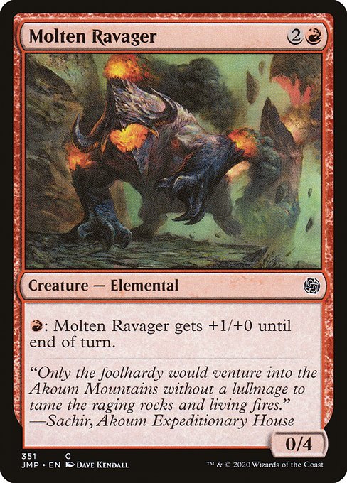 Molten Ravager from Jumpstart