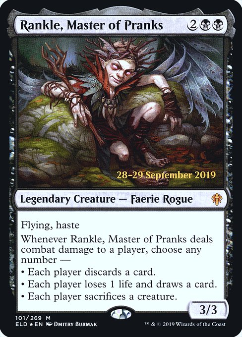 Rankle, Master of Pranks from Throne of Eldraine Promos