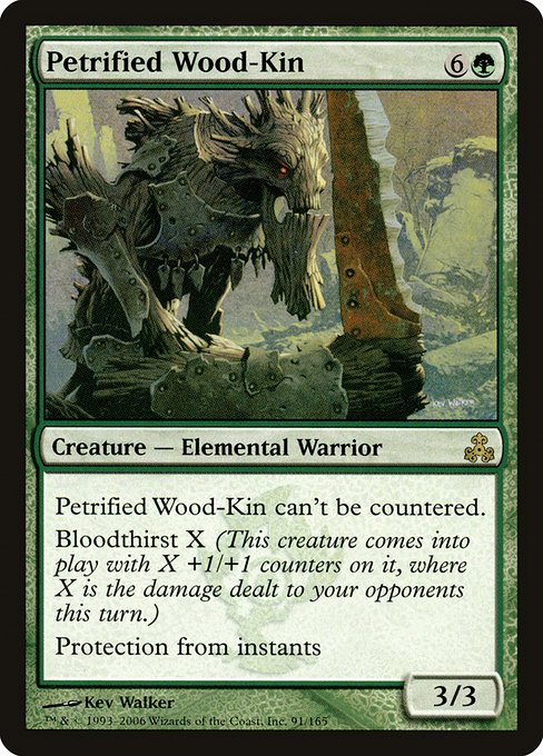 Petrified Wood-Kin highlighted card art