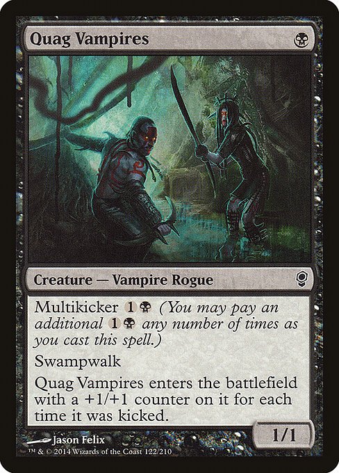 Quag Vampires highlighted card art