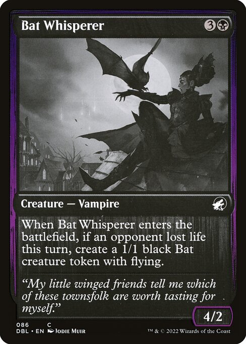 Bat Whisperer highlighted card art
