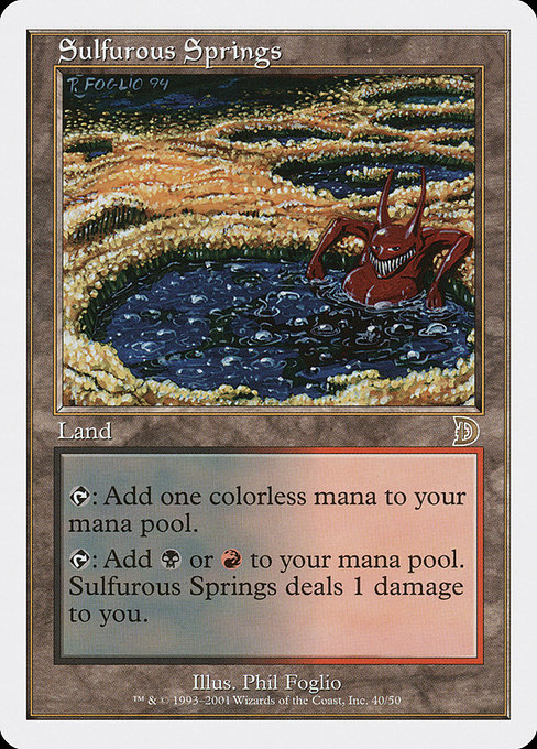 Sulfurous Springs from Deckmasters