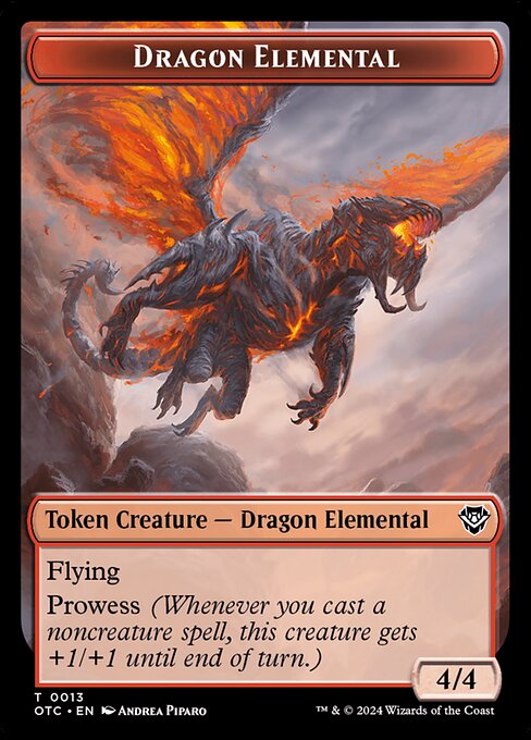 Dragon Elemental highlighted card art