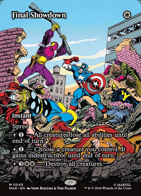 Final Showdown from Marvel Universe