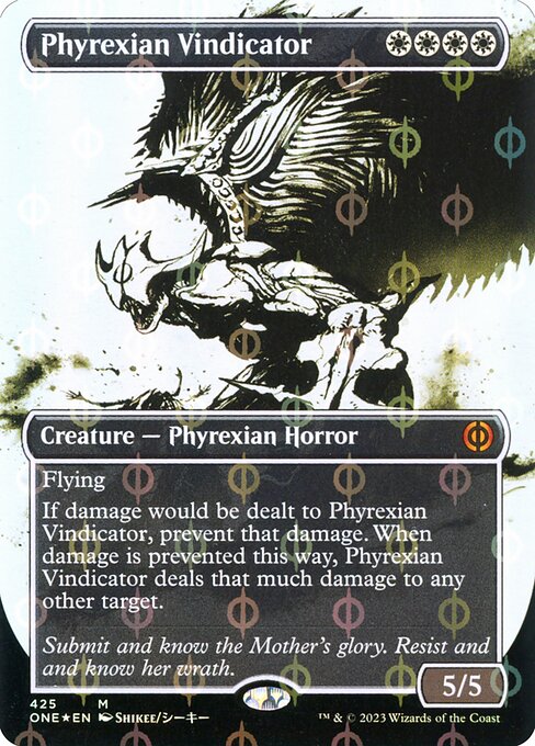 Phyrexian Vindicator from Phyrexia: All Will Be One