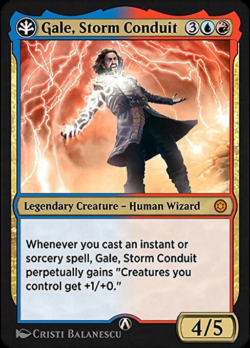 Gale, Storm Conduit highlighted card art