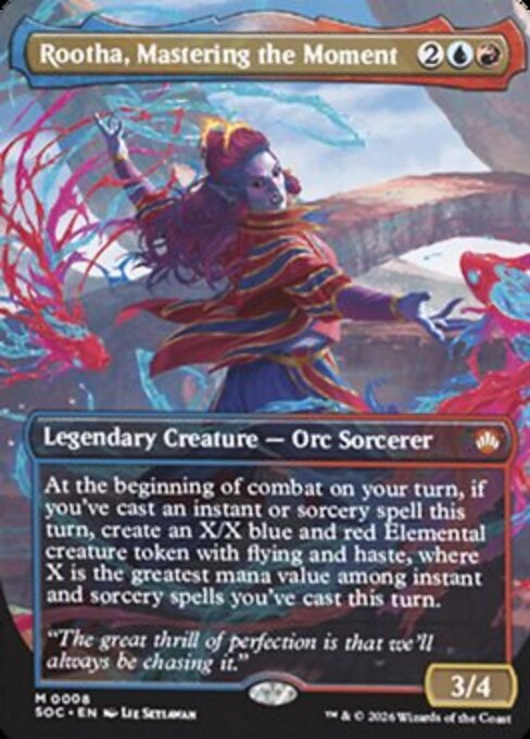 Rootha, Mastering the Moment from Secrets of Strixhaven Commander