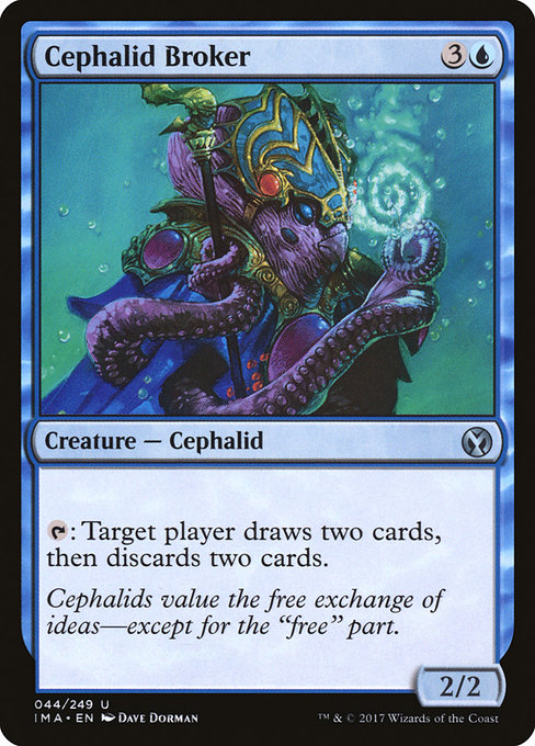 Cephalid Broker from Iconic Masters