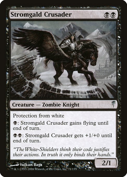 Stromgald Crusader from Coldsnap