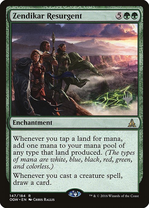 Zendikar Resurgent from Oath of the Gatewatch Promos