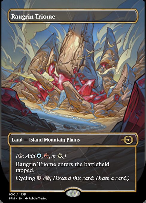 Raugrin Triome highlighted card art