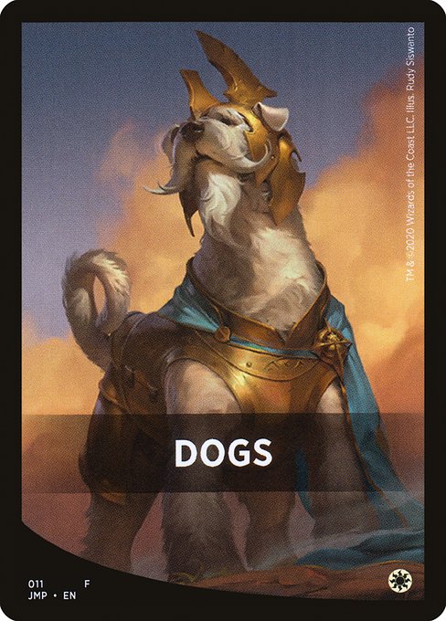 Dogs highlighted card art