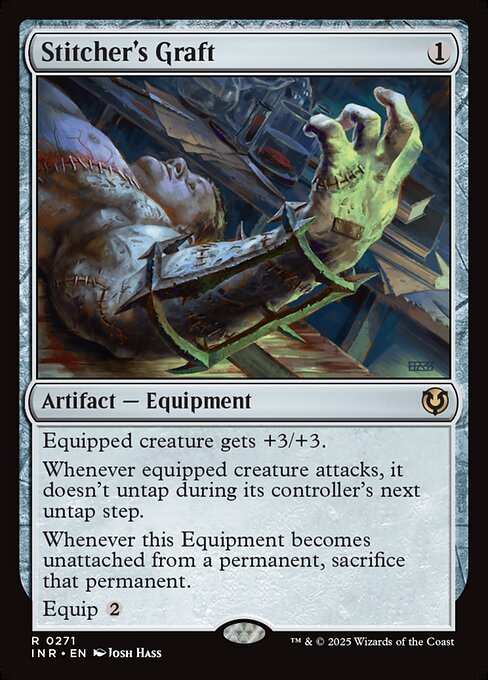 Stitcher's Graft highlighted card art