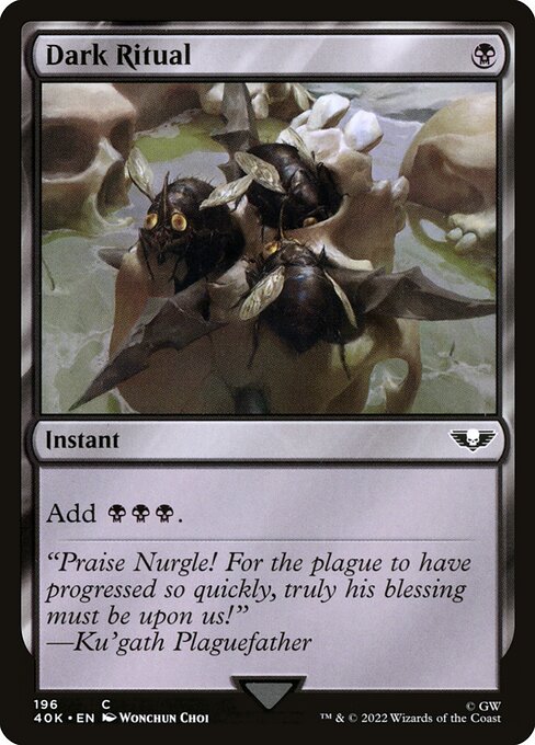 Dark Ritual from Warhammer 40,000 Commander