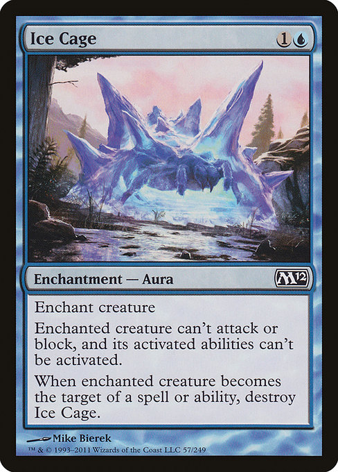 Ice Cage highlighted card art