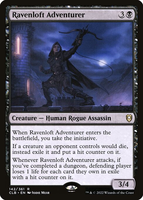 Ravenloft Adventurer from Commander Legends: Battle for Baldur's Gate