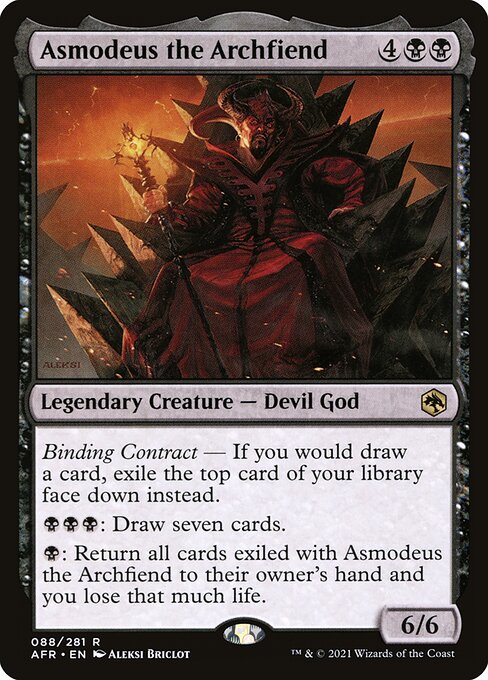 Asmodeus the Archfiend from Adventures in the Forgotten Realms