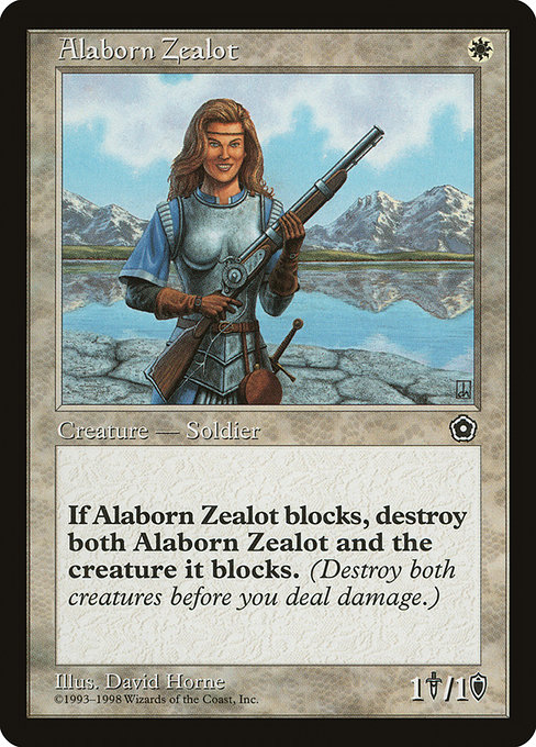 Alaborn Zealot highlighted card art