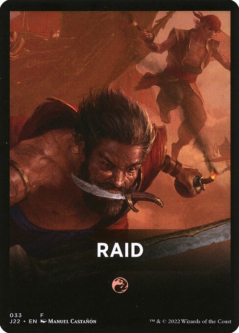 Raid highlighted card art