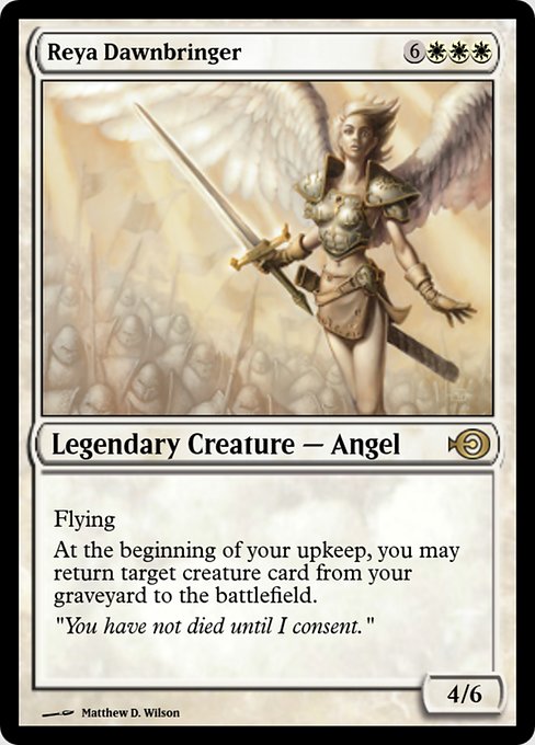 Reya Dawnbringer from Magic Online Promos