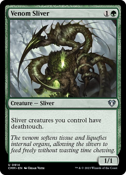 Venom Sliver highlighted card art