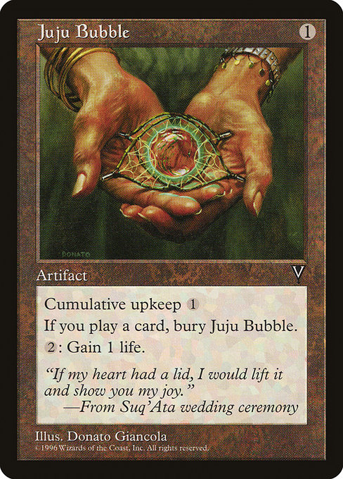 Juju Bubble highlighted card art