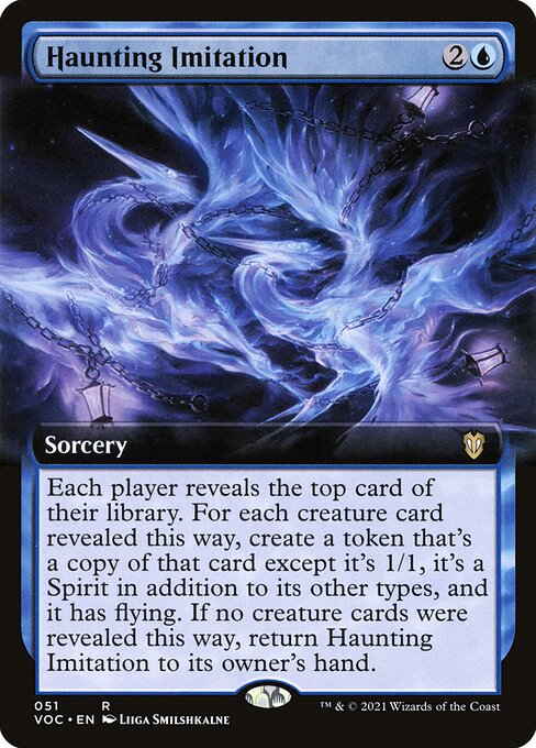 Haunting Imitation from Crimson Vow Commander