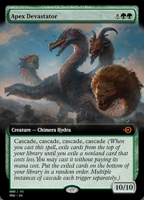 Apex Devastator from Magic Online Promos