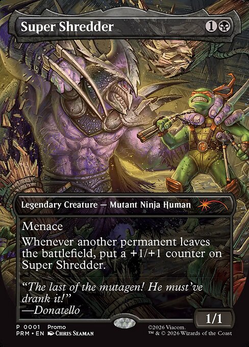 Super Shredder from Spotlight Series