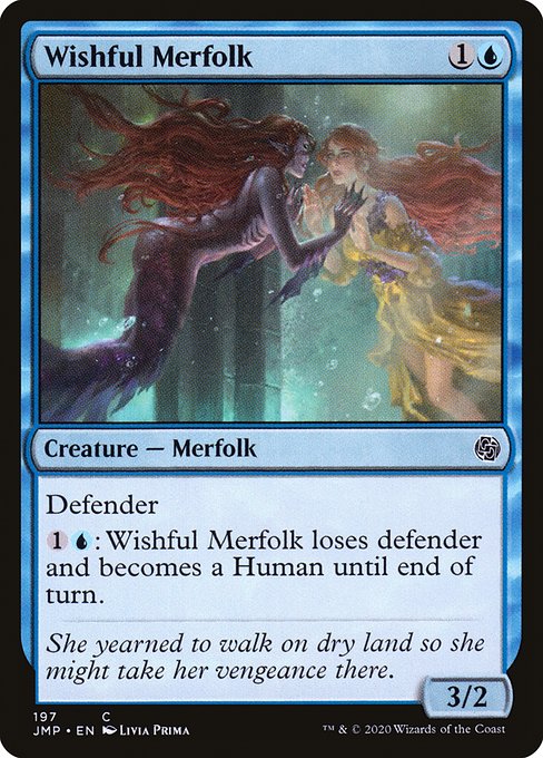 Wishful Merfolk highlighted card art
