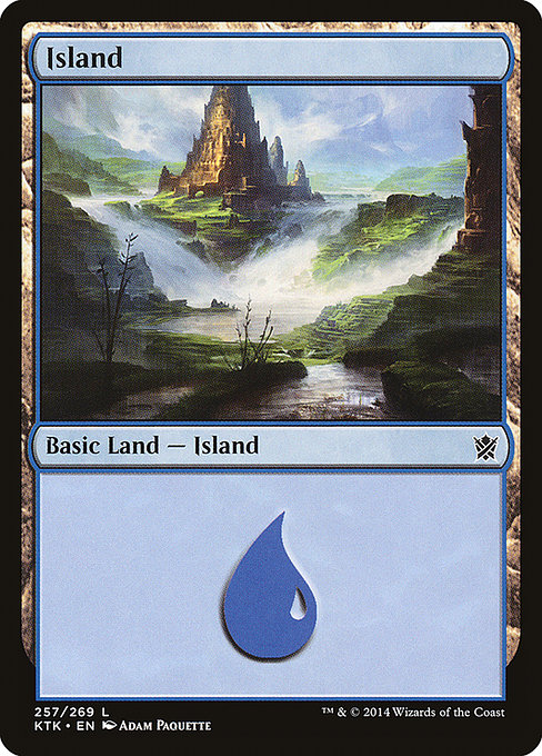 Island from Khans of Tarkir