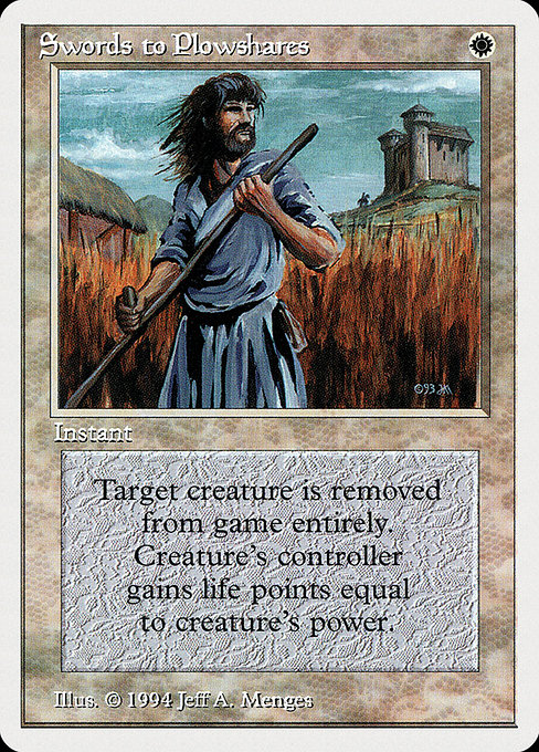 Swords to Plowshares from Summer Magic / Edgar