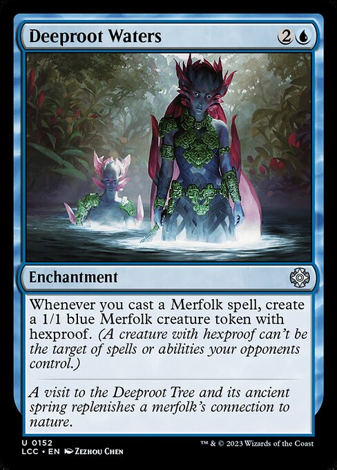 Deeproot Waters highlighted card art