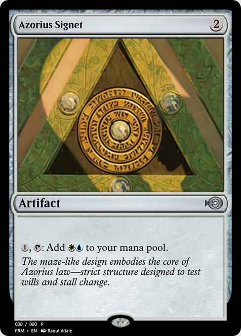 Azorius Signet from Magic Online Promos