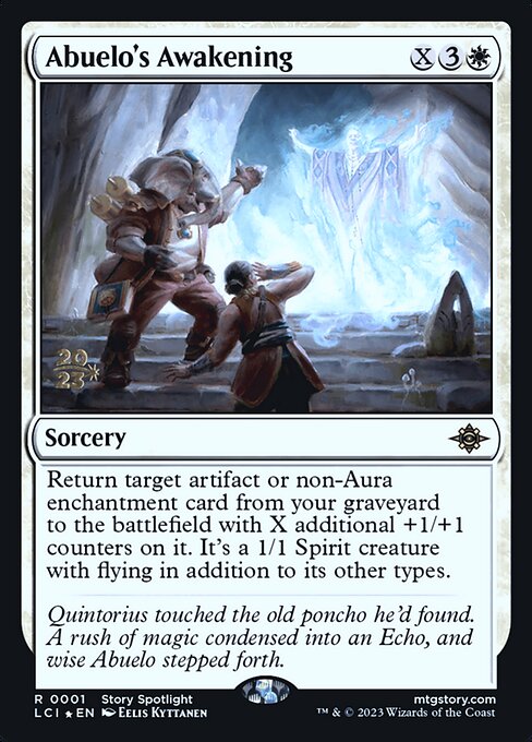 Abuelo's Awakening from The Lost Caverns of Ixalan Promos