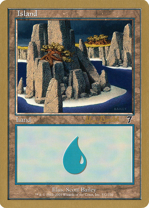 Island from World Championship Decks 2001